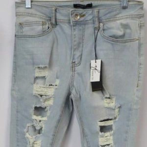 REDFOX JEANS SIZE 11 NWT SKINNY DESTROYED